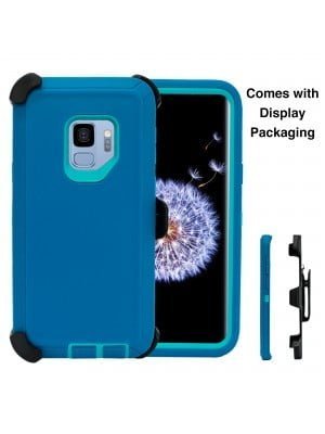 Defend Heavy Duty For SAMSUNG Glaxy S9-Teal