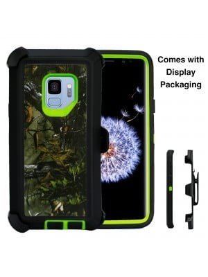 Defend Heavy Duty For SAMSUNG Galaxy S9-Green Chemo