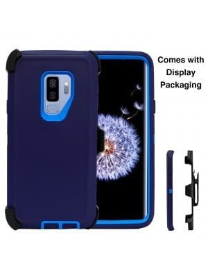 Defend Heavy Duty For SAMSUNG Glaxy S9-Navy Blue