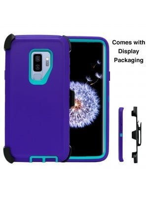 Defend Heavy Duty For SAMSUNG Glaxy S9-Purple