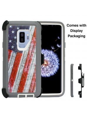 Defend Heavy Duty For SAMSUNG Galaxy S9-U.S Flag