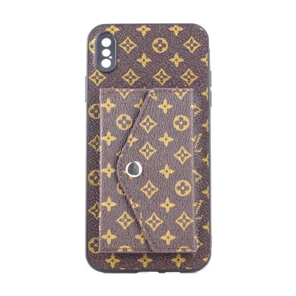Luxurious Love Back Wallet Series For Apple iPhone XR -Brown