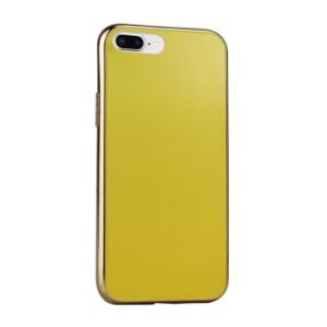 Glass Case For iPhone-6P/6sP/7P/8 Plus-Yellow