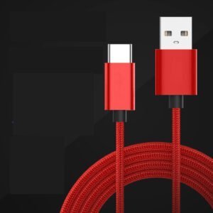 CHARGE&SYNC USB A TO APPLE USBC(TYPE C) CABLE 10FT - RED