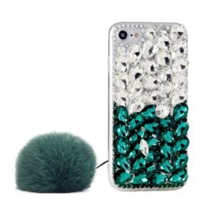 3D Glitter Twinkel Case For iPhone 6/6S/7/8/SE 2020-Green