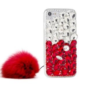 3D Glitter Twinkel Case For iPhone 11 Pro-Red