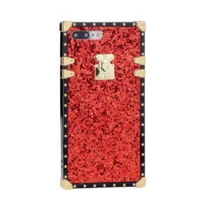 3D Glitter Gleam Case For iPhone 6/6S/7/8/SE 2020-Red