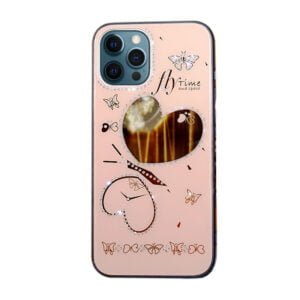 Candy Heart Case For iPhone 12 Pro Max - Rose Gold