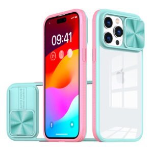 Fusion Transparent Case For iPhone 13 Pro Max Teal