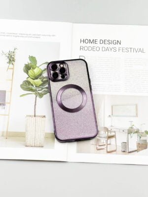 Dazzle Magsafe Case For iPhone 13 Pro Max Purple