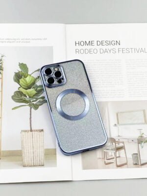 Dazzle Magsafe Case For iPhone 13 Pro Max Sky Blue