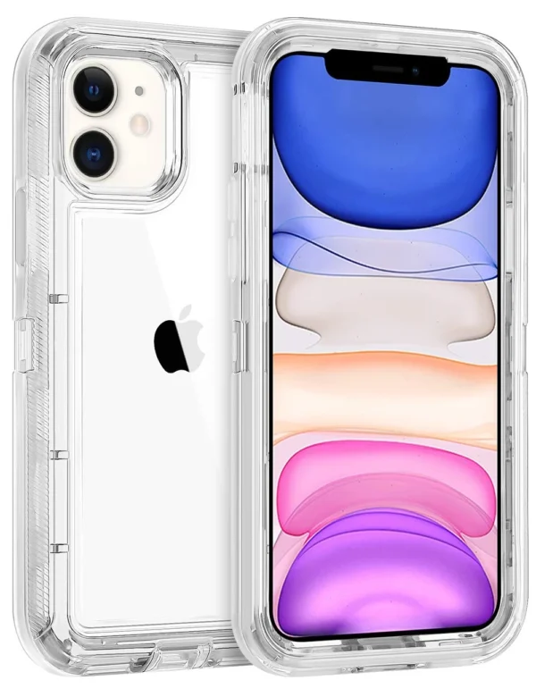 Heavy Duty Clear Case for 14 Pro Max
