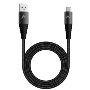 CHARGE&SYNC USB A TO APPLE USBC(TYPE C) CABLE 10FT – Black