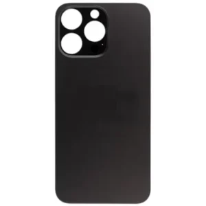 iPhone 15 pro Back Glass (Bigger Camera Hole) – Black