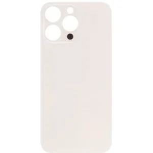 iPhone 15 pro Back Glass (Bigger Camera Hole) – White