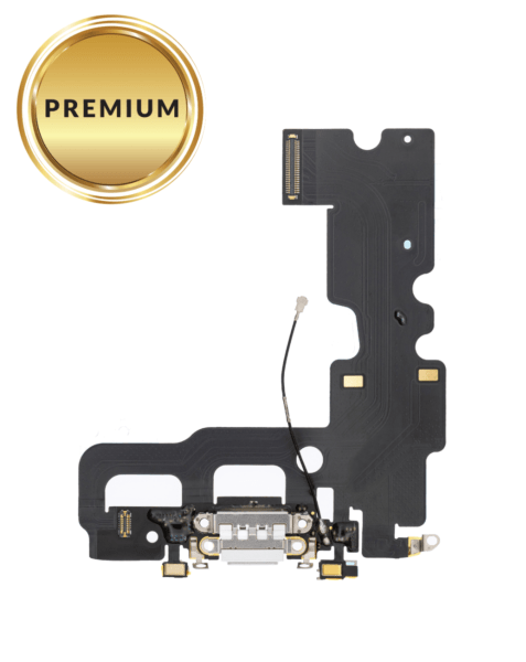 iPhone 7 Charging Port Flex Cable – WHITE (Premium)