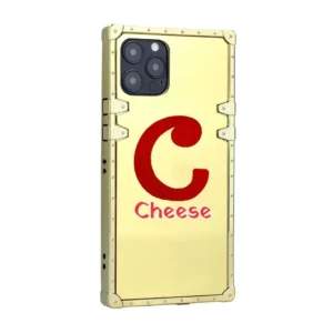 Cheese Case Glitter Gold for Apple IPHONE 12 Mini