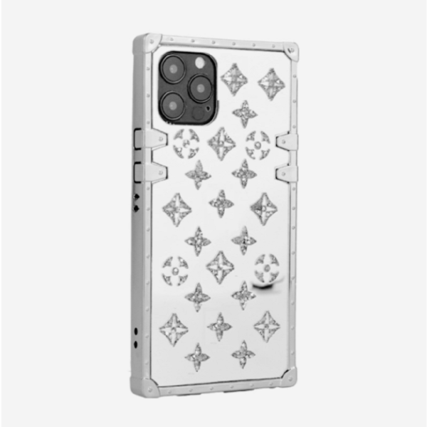 Glitter Silver Love Case for Apple iPhone 12 Pro Max