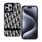 3D C Dior Black & White Case for iPhone-17Pro-C DIOR