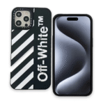 3D.FWhite Black&White For iPhone 15 Pro - Image 2
