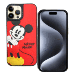 3D Cute Mouse Case For Iphone-15ProMax - Red - Image 2