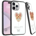 Candy Butterfly Ring Case For iPhone-14Plus/15Plus=(White) - Image 3