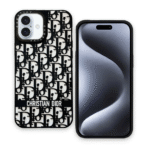 3D. C Dior black&white Case for iPhone 7/8/SE - Image 2