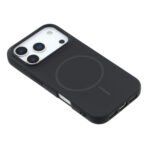 Silicon.Appale Logo Case with Magsafe For iPhone 17 Pro - Black - Image 2