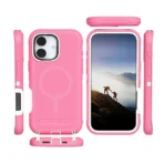 Defender Magnetic Magsafe for iPhone 16 Plus - Pink - Image 2