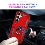 Elegant Hybrid Case for Samsung-S25Plus/S24Plus-Red - Image 2