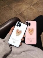 Candy Butterfly Ring Case For iPhone 16 Plus White - Image 4