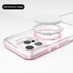 Leo Magsafe case camera stand For iPhone-16E/17E-Purple - Image 2