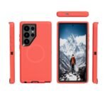 Defender Magnetic Megsafe With Belt Clip for Samsung=S26–RED - Image 2