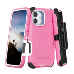Defender Magnetic Megsafe With Belt Clip for iPhone-13/14/15/16E/17E–Pink - Image 2